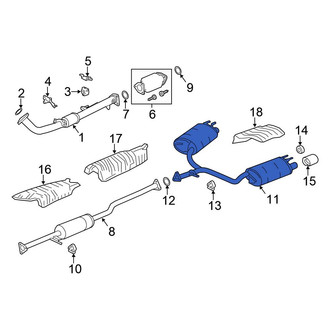 Honda OE - Exhaust Muffler