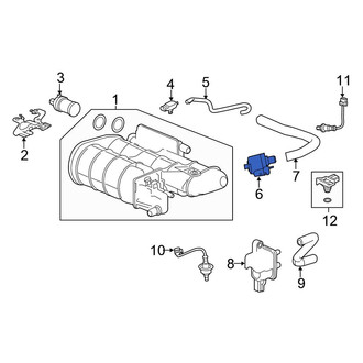 Honda OE - Evaporative Emissions System Leak Detection Pump Filter
