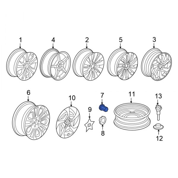 Wheel Lug Nut