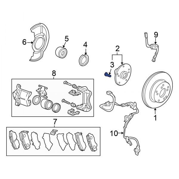 Wheel Lug Stud