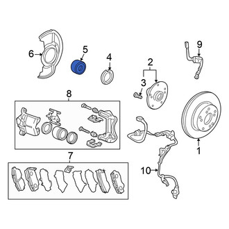 Honda OE - Front Wheel Bearing