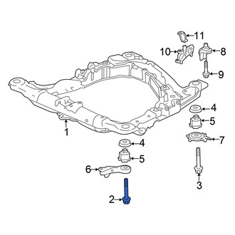 Honda OE - Suspension Crossmember Bolt
