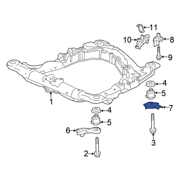 Engine Cradle Bracket