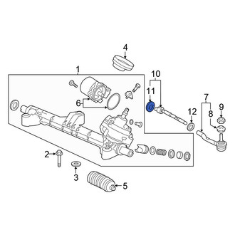 Honda OE - Steering Tie Rod Washer