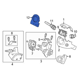 Honda OE - Steering Wheel Position Sensor