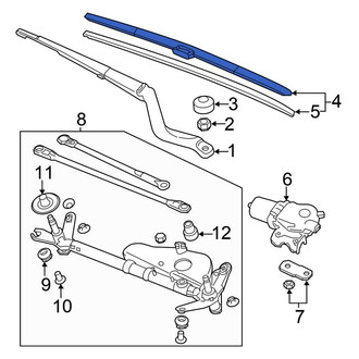 Honda OE - Left Wiper Blade