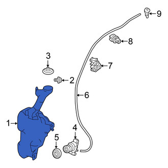 Honda OE - Washer Fluid Reservoir