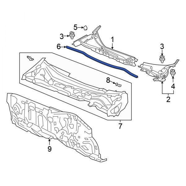 Cowl Seal