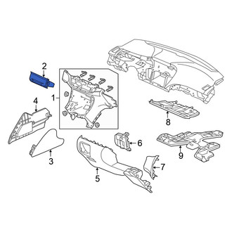 Honda OE - Instrument Panel Pocket