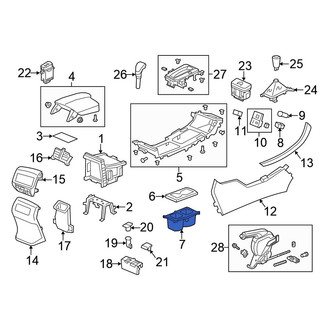 Honda OE - Console Cup Holder