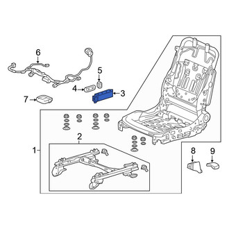 Honda OE - Front Right Power Seat Switch
