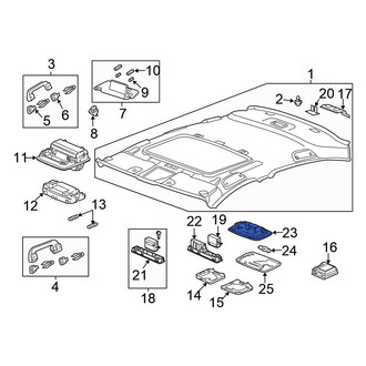 Honda OE - Reading Light