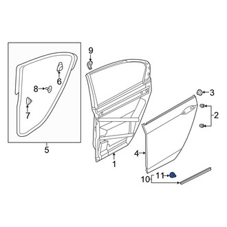 Honda OE - Door Interior Trim Panel Retainer