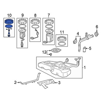Honda OE - Fuel Injection Pressure Regulator