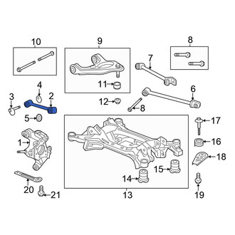 Honda OE - Front Right Suspension Control Arm