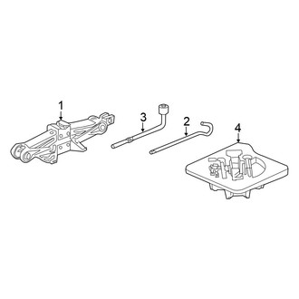 Honda OE - Rear Body & Floor - Jack & Components (Sedan)