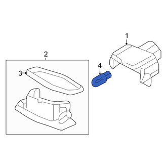 Honda OE - License Plate Light Bulb