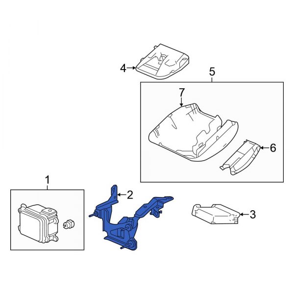 Cruise Control Distance Sensor Bracket