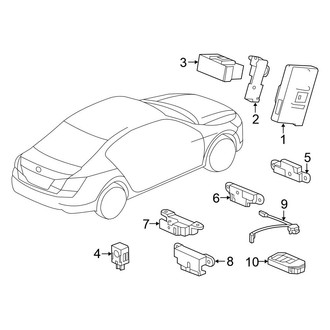 Honda OE - Electrical - Tire Pressure Monitor Components (High Voltage), (Hybrid / Hybrid EX-L / Hybrid Touring)