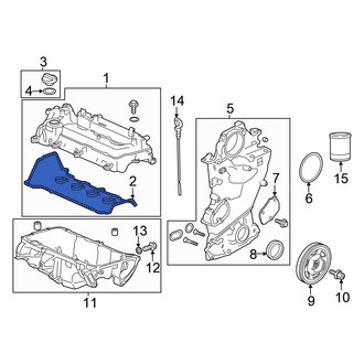Honda OE - Engine Valve Cover Gasket