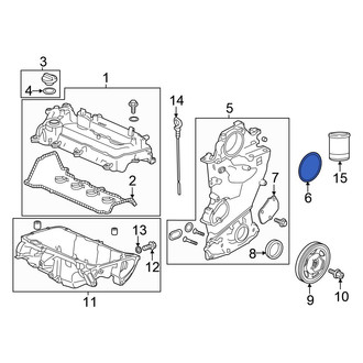 Honda OE - Engine Timing Cover O-Ring