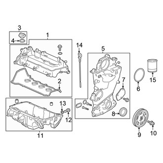 Honda OE - Engine / Transaxle - Engine Parts