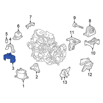Honda OE - Engine Mount Isolator