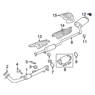 Honda OE - Exhaust System Hanger