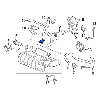 Honda OE - Evaporative Emissions System Pressure Sensor