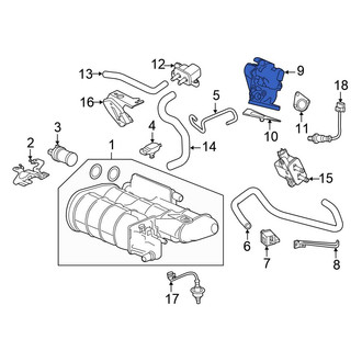 Honda OE - Exhaust Gas Recirculation (EGR) Valve