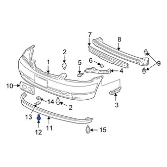 Honda OE - Spoiler Bolt