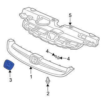 Honda OE - Front Grille Emblem
