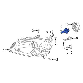 Honda OE - Front Headlight Bulb