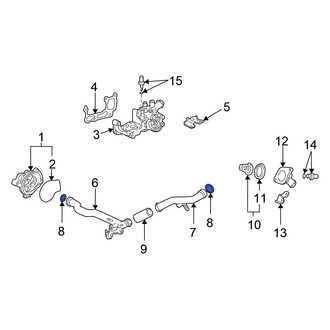 Honda OE - Engine Water Pump O-Ring