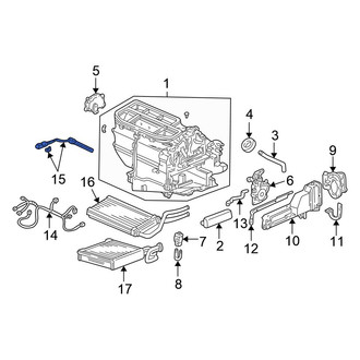 Honda OE - A/C Evaporator Temperature Sensor