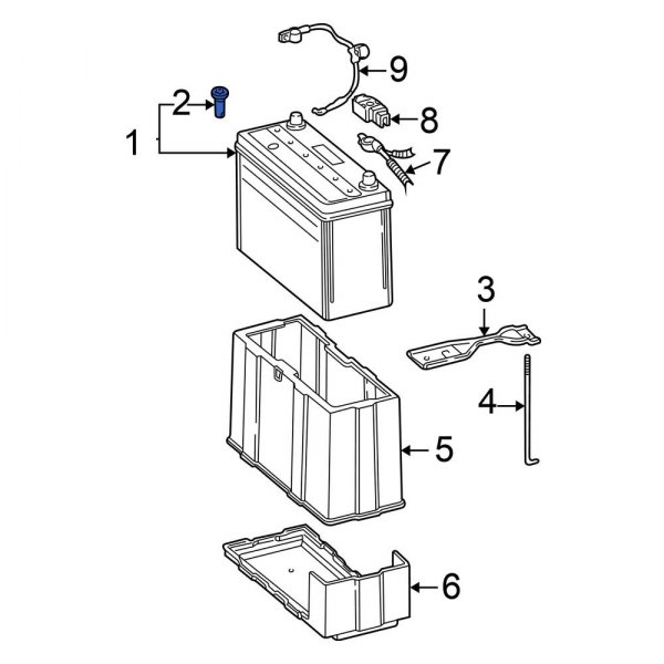 Honda OE 31542S04E71 Battery Vent Tube