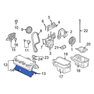 Honda OE - Engine Valve Cover Gasket
