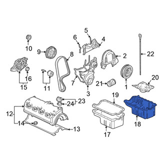 Honda OE - Engine Oil Pan