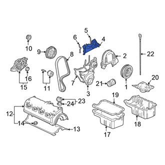 Honda OE - Inner Engine Timing Cover