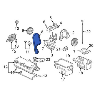 Honda OE - Engine Timing Belt