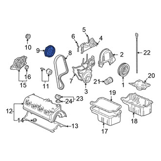 Honda OE - Engine Timing Camshaft Sprocket