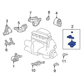 Honda OE - Front Engine Mount