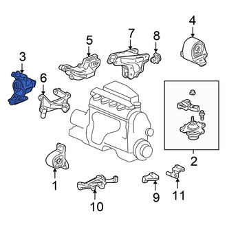 Honda OE - Automatic Transmission Mount