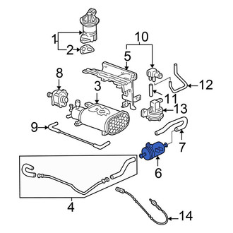 Honda OE - Vapor Canister Filter