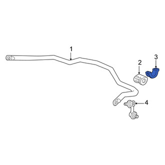 Honda OE - Front Suspension Stabilizer Bar Bracket