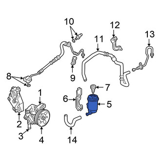Honda OE - Power Steering Reservoir
