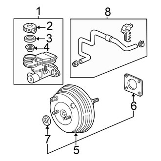 Honda OE - Cowl - Components on Dash Panel
