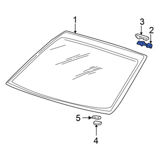 Honda OE - Inner Windshield Clip