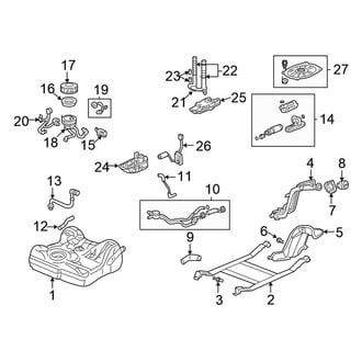Honda OE - Fuel System Components