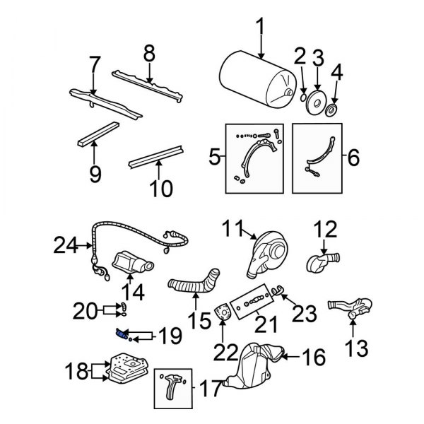 Honda OE 37850PMSA01 Fuel Pressure Sensor